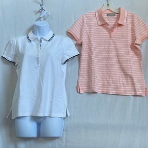Lot of 2 Liz Claiborne polo shirts NWOT Size M